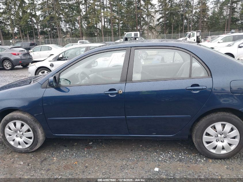 2003 Toyota Corolla Le VIN: 2T1BR38E73C152707 Lot: 43927660