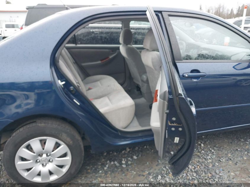 2003 Toyota Corolla Le VIN: 2T1BR38E73C152707 Lot: 43927660