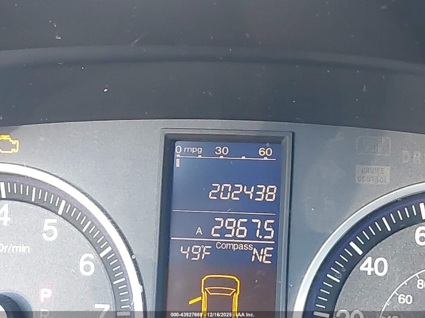 2010 Honda Cr-V Ex VIN: 5J6RE3H50AL004845 Lot: 43927668