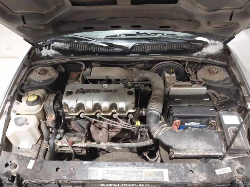 2000 Saturn Sl1 VIN: 1G8ZH5280YZ215301 Lot: 43927671