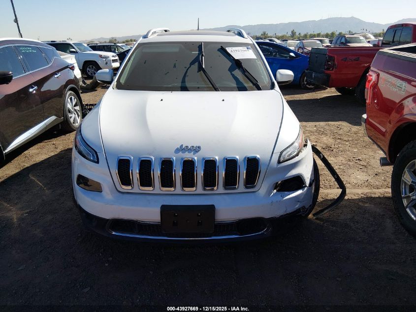 2015 Jeep Cherokee Limited VIN: 1C4PJMDS3FW759164 Lot: 43927669