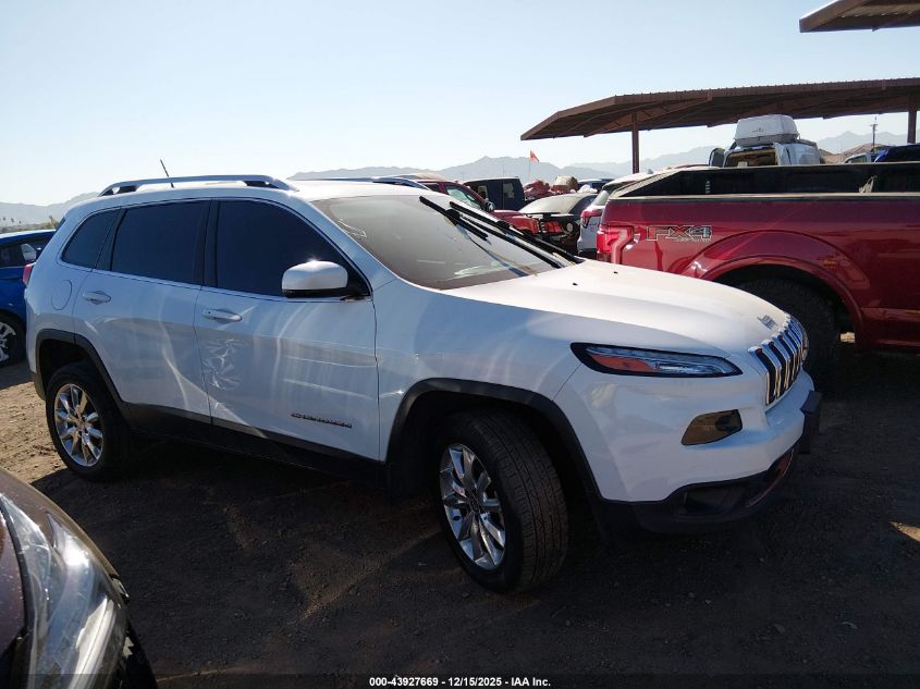 2015 Jeep Cherokee Limited VIN: 1C4PJMDS3FW759164 Lot: 43927669