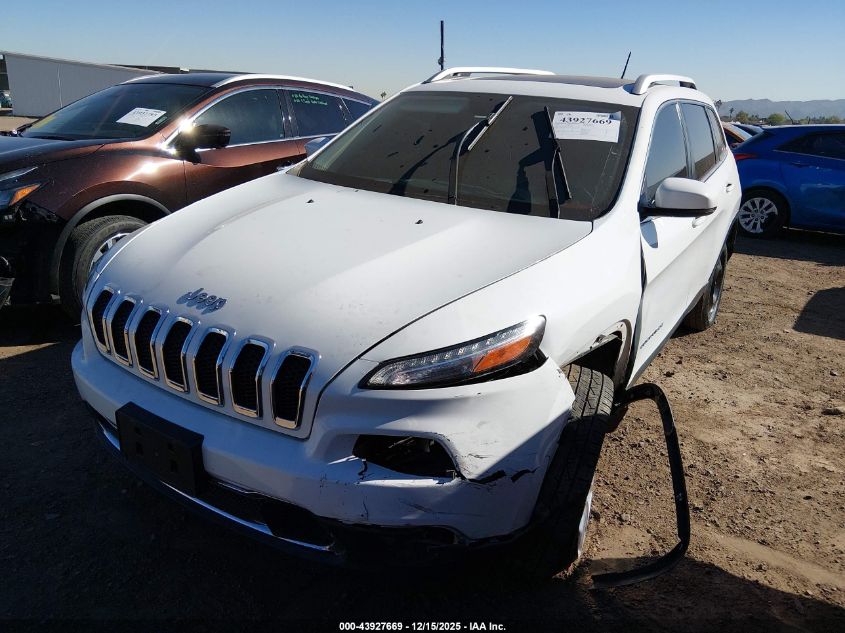 2015 Jeep Cherokee Limited VIN: 1C4PJMDS3FW759164 Lot: 43927669