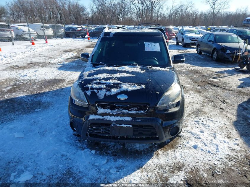 2013 Kia Soul + VIN: KNDJT2A61D7590233 Lot: 43927677