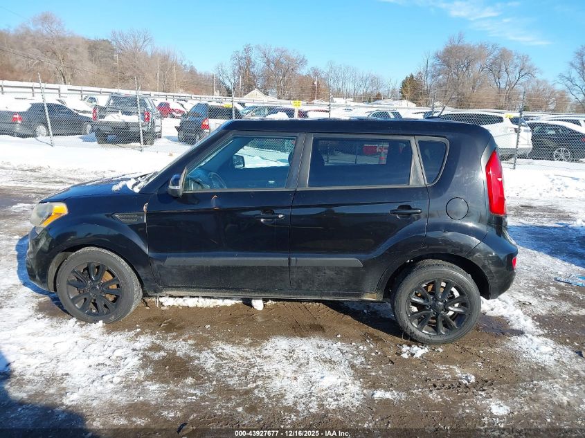 2013 Kia Soul + VIN: KNDJT2A61D7590233 Lot: 43927677