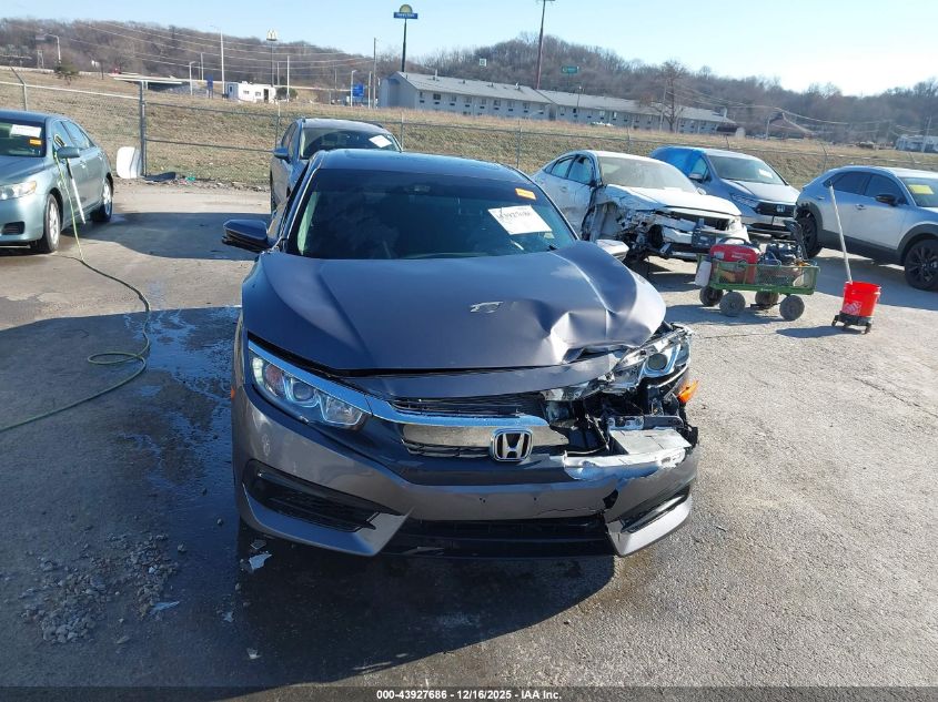 2017 Honda Civic Ex VIN: 19XFC2F79HE051291 Lot: 43927686