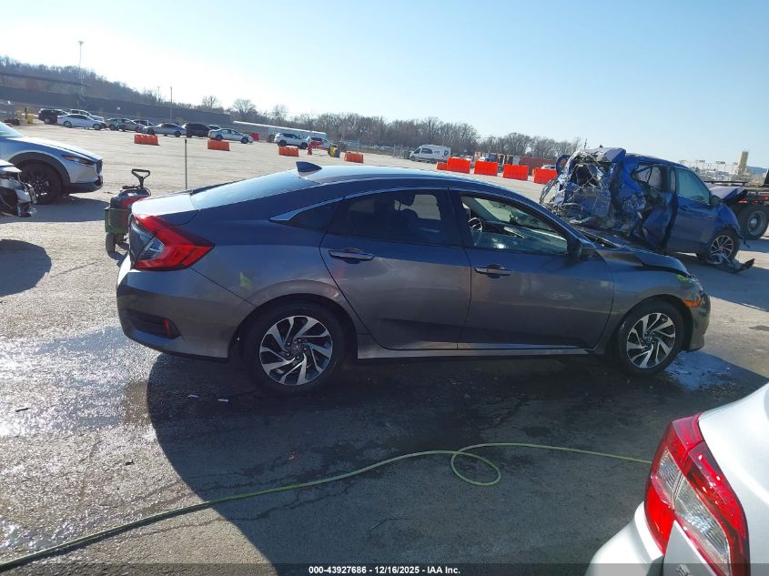 2017 Honda Civic Ex VIN: 19XFC2F79HE051291 Lot: 43927686