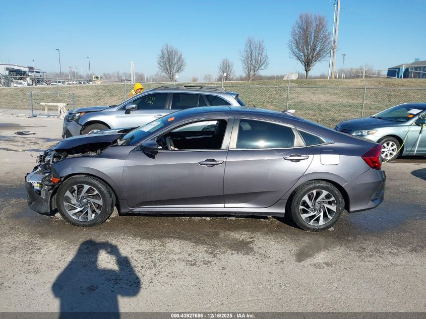 2017 Honda Civic Ex VIN: 19XFC2F79HE051291 Lot: 43927686