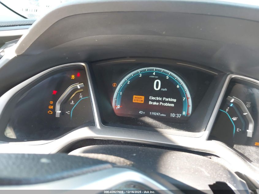 2017 Honda Civic Ex VIN: 19XFC2F79HE051291 Lot: 43927686