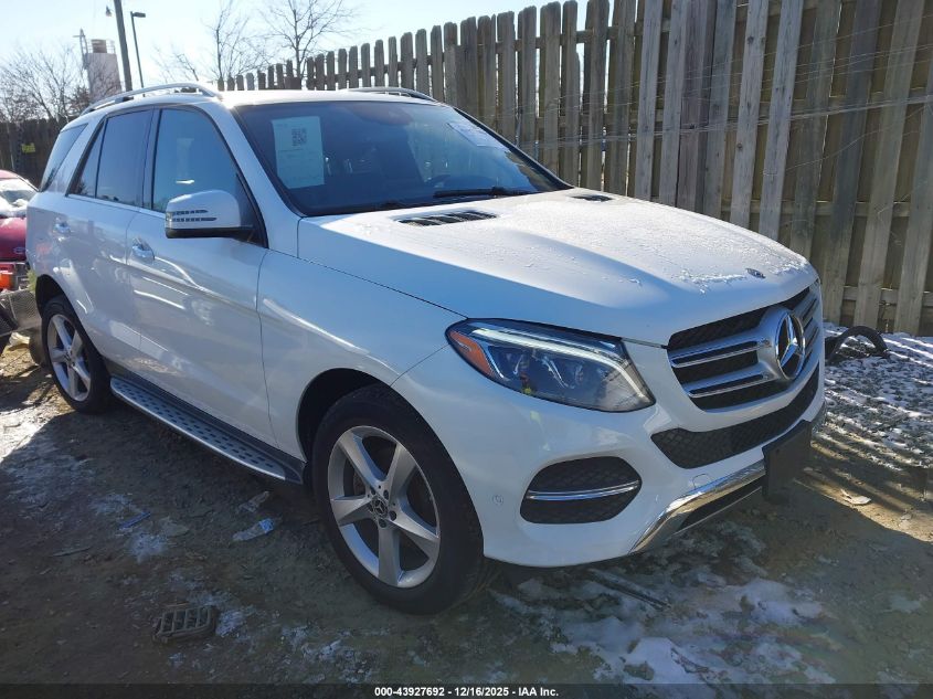 2018 Mercedes-Benz Gle 350 4Matic VIN: 4JGDA5HB0JB088275 Lot: 43927692