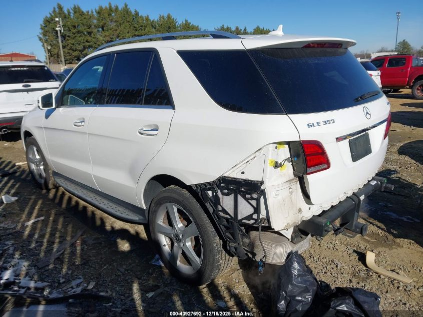 2018 Mercedes-Benz Gle 350 4Matic VIN: 4JGDA5HB0JB088275 Lot: 43927692