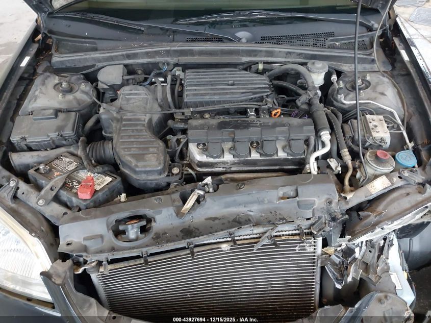 2002 Honda Civic Ex VIN: 1HGES26712L052773 Lot: 43927694