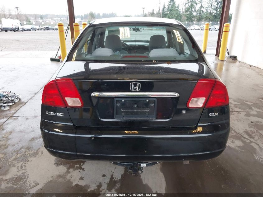 2002 Honda Civic Ex VIN: 1HGES26712L052773 Lot: 43927694