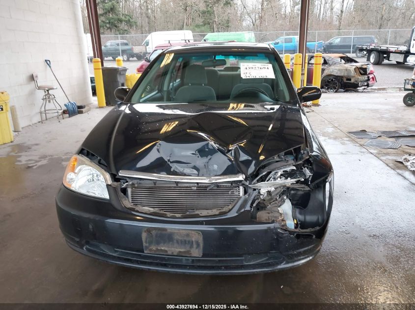 2002 Honda Civic Ex VIN: 1HGES26712L052773 Lot: 43927694