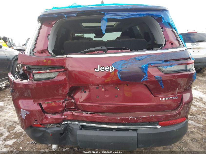 2021 Jeep Grand Cherokee L Limited 4X4 VIN: 1C4RJKBG2M8133652 Lot: 43927696