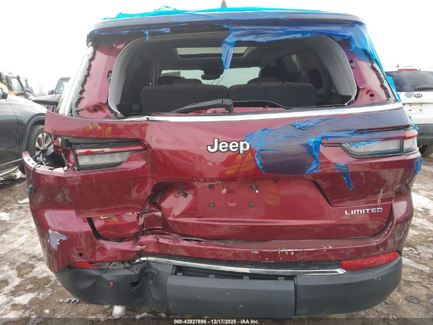 2021 Jeep Grand Cherokee L Limited 4X4 VIN: 1C4RJKBG2M8133652 Lot: 43927696