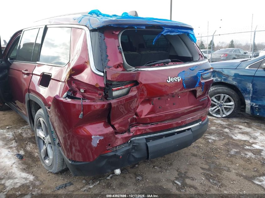 2021 Jeep Grand Cherokee L Limited 4X4 VIN: 1C4RJKBG2M8133652 Lot: 43927696