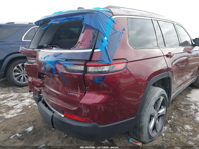 2021 Jeep Grand Cherokee L Limited 4X4 VIN: 1C4RJKBG2M8133652 Lot: 43927696