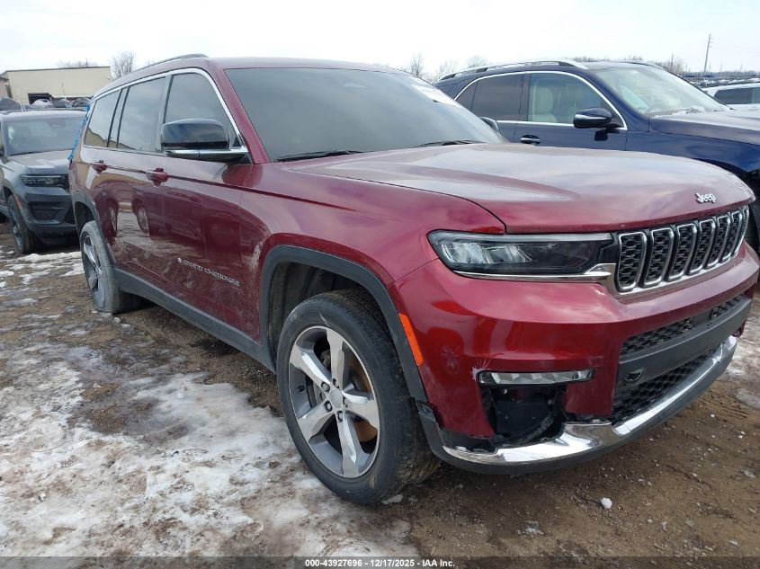 2021 Jeep Grand Cherokee L Limited 4X4 VIN: 1C4RJKBG2M8133652 Lot: 43927696