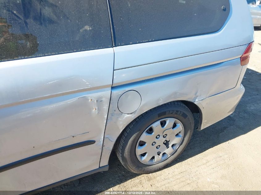 2001 Honda Odyssey Lx VIN: 2HKRL18511H591528 Lot: 43927714