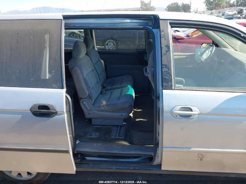 2001 Honda Odyssey Lx VIN: 2HKRL18511H591528 Lot: 43927714