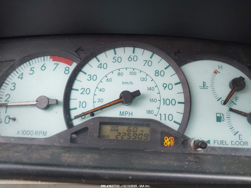 2003 Toyota Corolla Le VIN: 1NXBR32EX3Z054732 Lot: 43927723