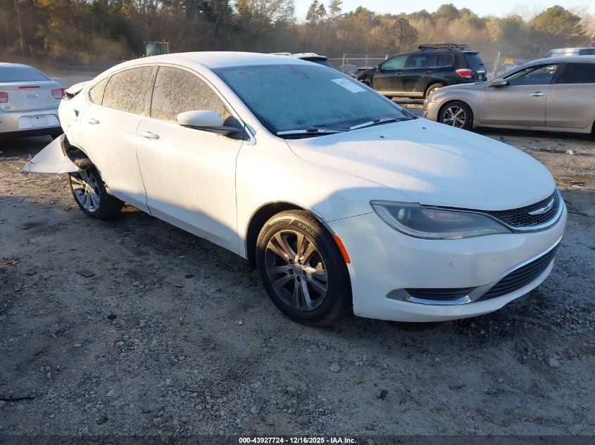 2016 Chrysler 200 Limited VIN: 1C3CCCAB3GN169792 Lot: 43927724