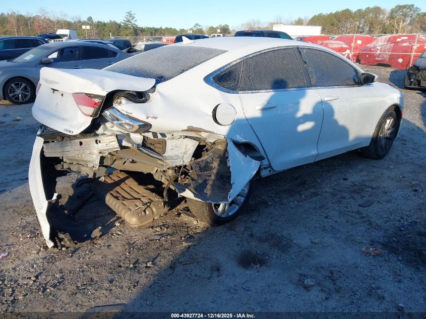 2016 Chrysler 200 Limited VIN: 1C3CCCAB3GN169792 Lot: 43927724