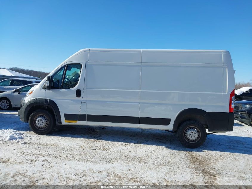 2024 Ram Promaster 2500 Tradesman High Roof 159 Wb W/Pass Seat VIN: 3C6LRVDG3RE143334 Lot: 43927732