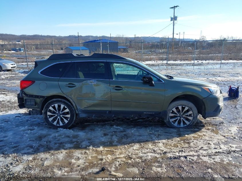 2016 Subaru Outback 2.5I Limited VIN: 4S4BSBNC2G3315310 Lot: 43927744