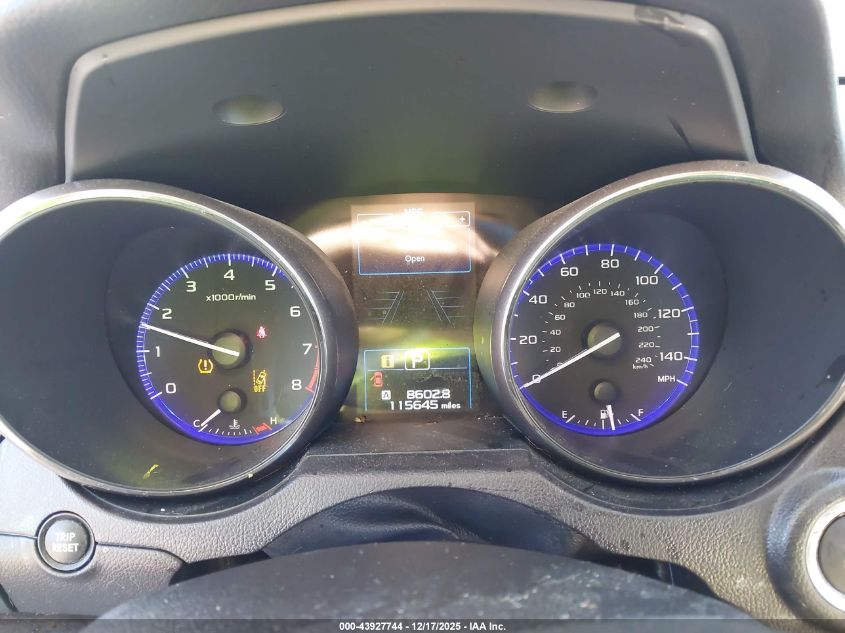 2016 Subaru Outback 2.5I Limited VIN: 4S4BSBNC2G3315310 Lot: 43927744