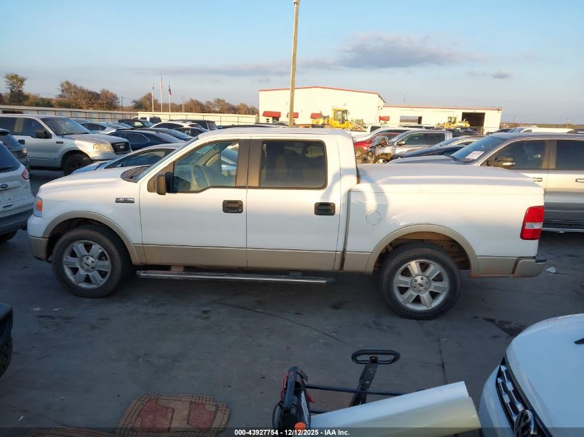 2007 Ford F-150 Lariat/Xlt VIN: 1FTPW12V97KA56660 Lot: 43927754