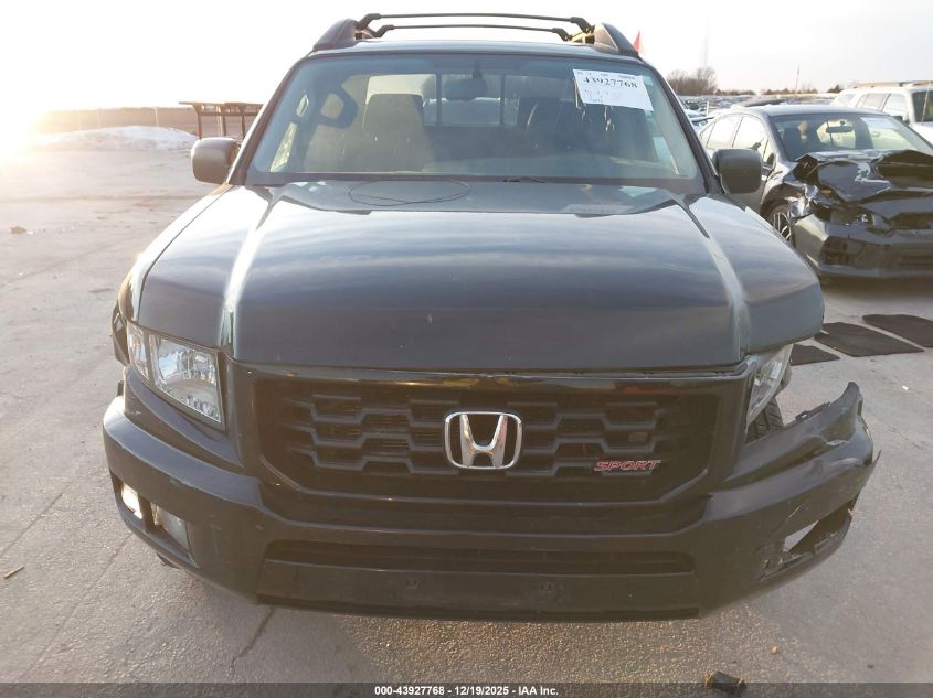 2013 Honda Ridgeline Sport VIN: 5FPYK1F71DB002197 Lot: 43927768