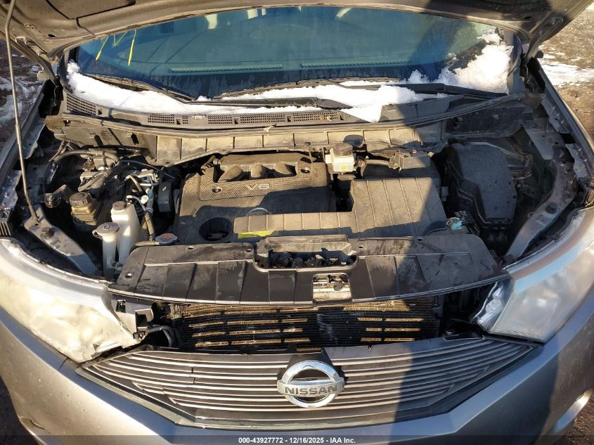 2015 Nissan Quest S VIN: JN8AE2KP9F9122828 Lot: 43927772