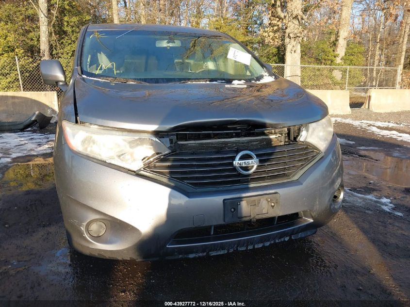 2015 Nissan Quest S VIN: JN8AE2KP9F9122828 Lot: 43927772