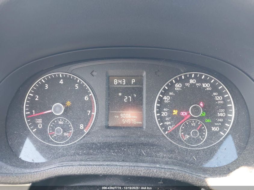 2013 Volkswagen Passat S VIN: 1VWAP7A3XDC130063 Lot: 43927778