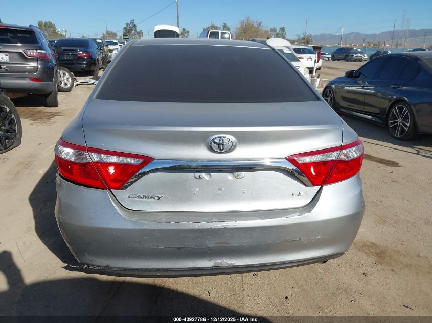 2016 Toyota Camry Le VIN: 4T1BF1FK6GU570282 Lot: 43927786