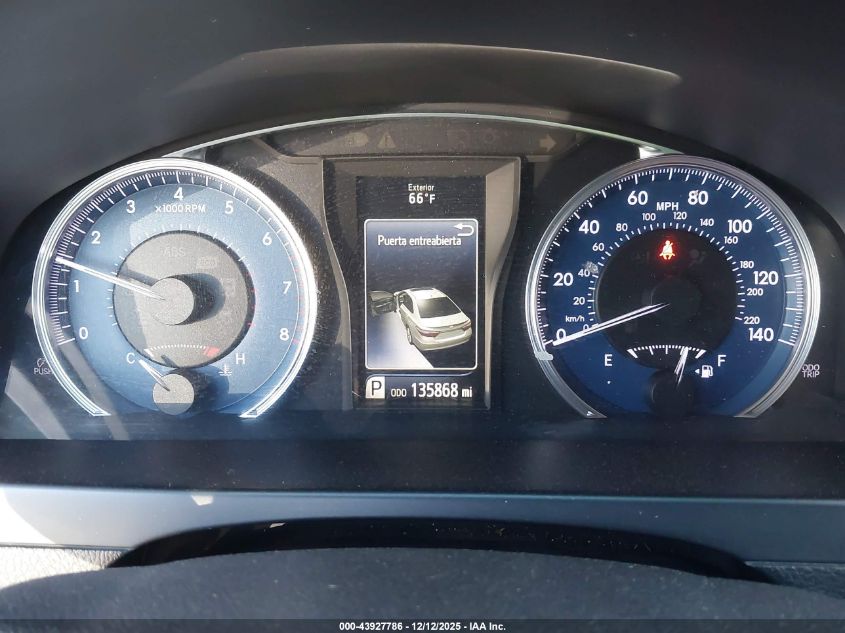 2016 Toyota Camry Le VIN: 4T1BF1FK6GU570282 Lot: 43927786