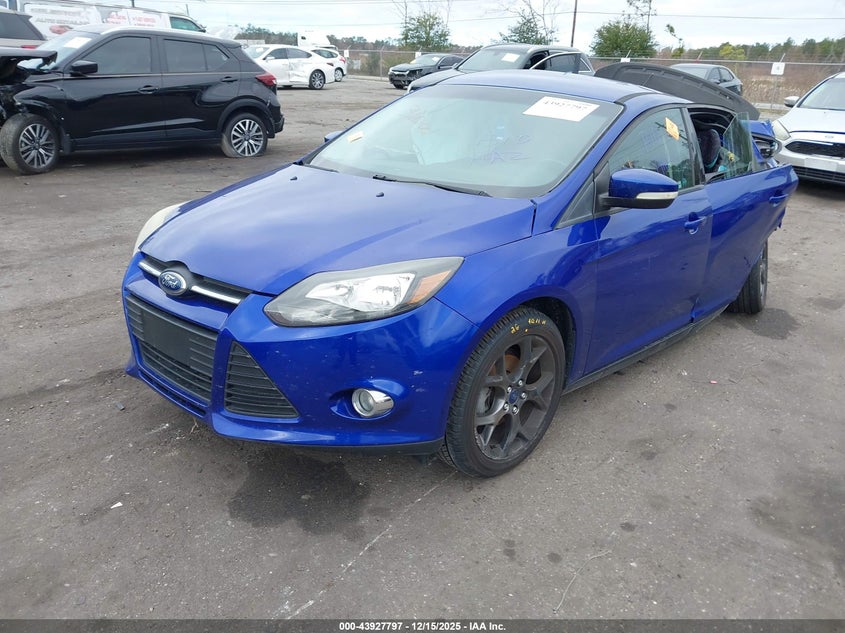 Vin: 1fadp3f25el274796, lot: 44423424, ford focus se 20142