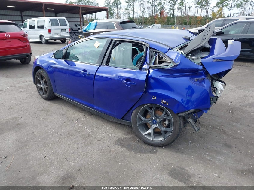 Vin: 1fadp3f25el274796, lot: 44423424, ford focus se 20143