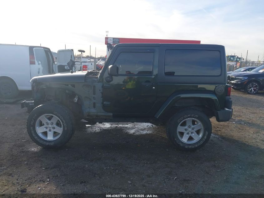 2012 Jeep Wrangler Sahara VIN: 1C4AJWBGXCL104531 Lot: 43927799