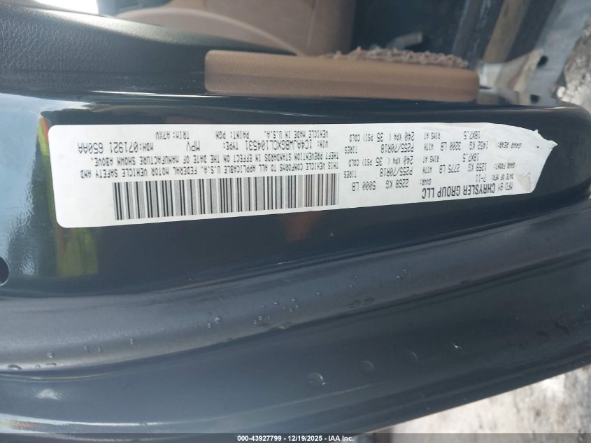 2012 Jeep Wrangler Sahara VIN: 1C4AJWBGXCL104531 Lot: 43927799