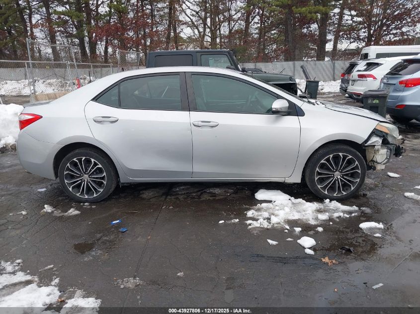 2016 Toyota Corolla S Plus VIN: 2T1BURHE6GC596748 Lot: 43927806