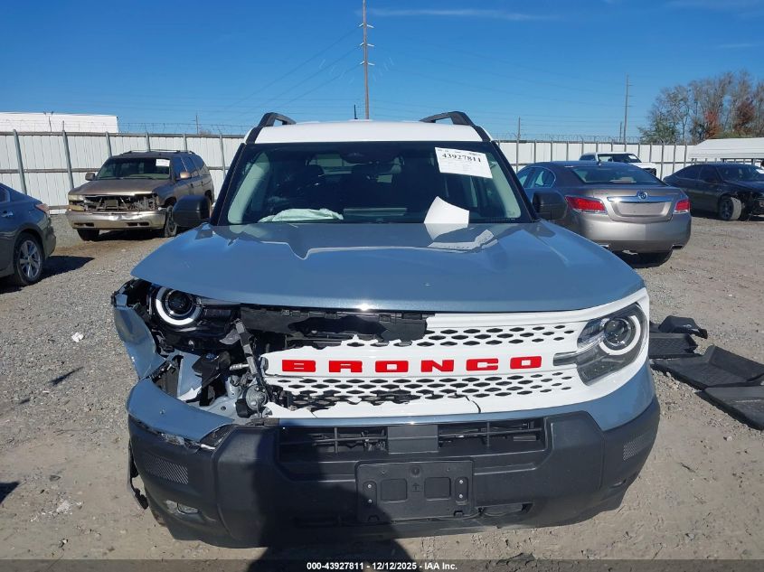 2025 Ford Bronco Sport Heritage VIN: 3FMCR9GN8SRE04302 Lot: 43927811