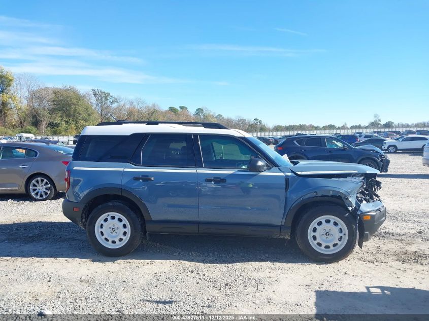 2025 Ford Bronco Sport Heritage VIN: 3FMCR9GN8SRE04302 Lot: 43927811