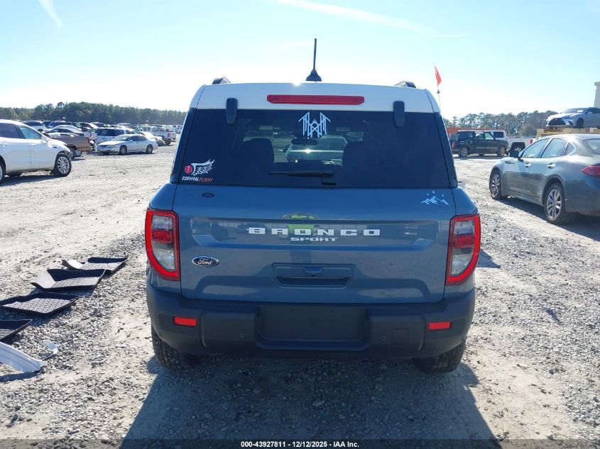 2025 Ford Bronco Sport Heritage VIN: 3FMCR9GN8SRE04302 Lot: 43927811