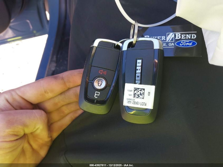 2025 Ford Bronco Sport Heritage VIN: 3FMCR9GN8SRE04302 Lot: 43927811