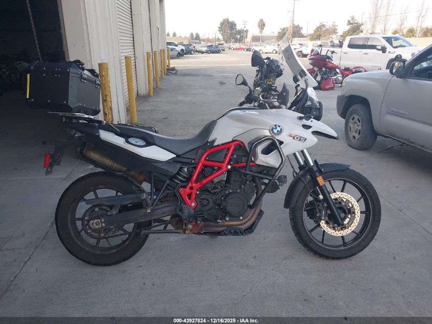 2017 BMW F700 Gs VIN: WB10B1608HZ317603 Lot: 43927824