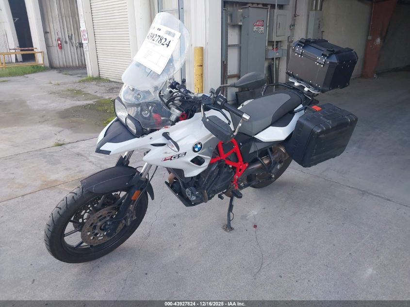 2017 BMW F700 Gs VIN: WB10B1608HZ317603 Lot: 43927824