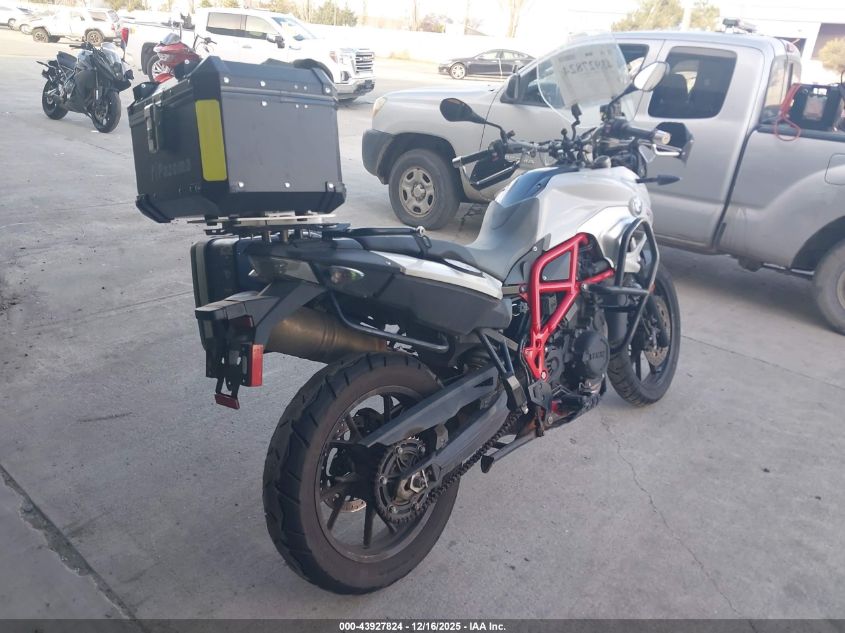 2017 BMW F700 Gs VIN: WB10B1608HZ317603 Lot: 43927824